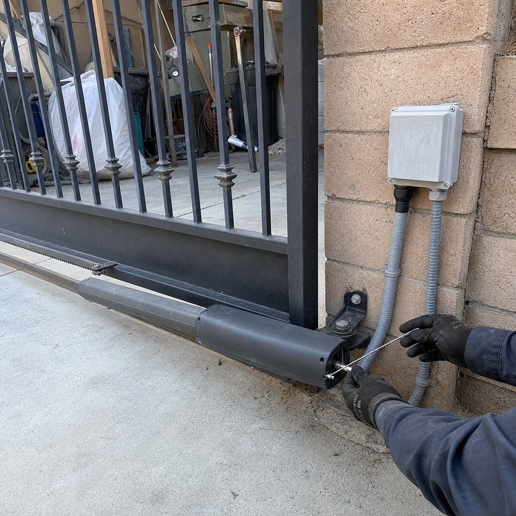 professional gate motor & opener service